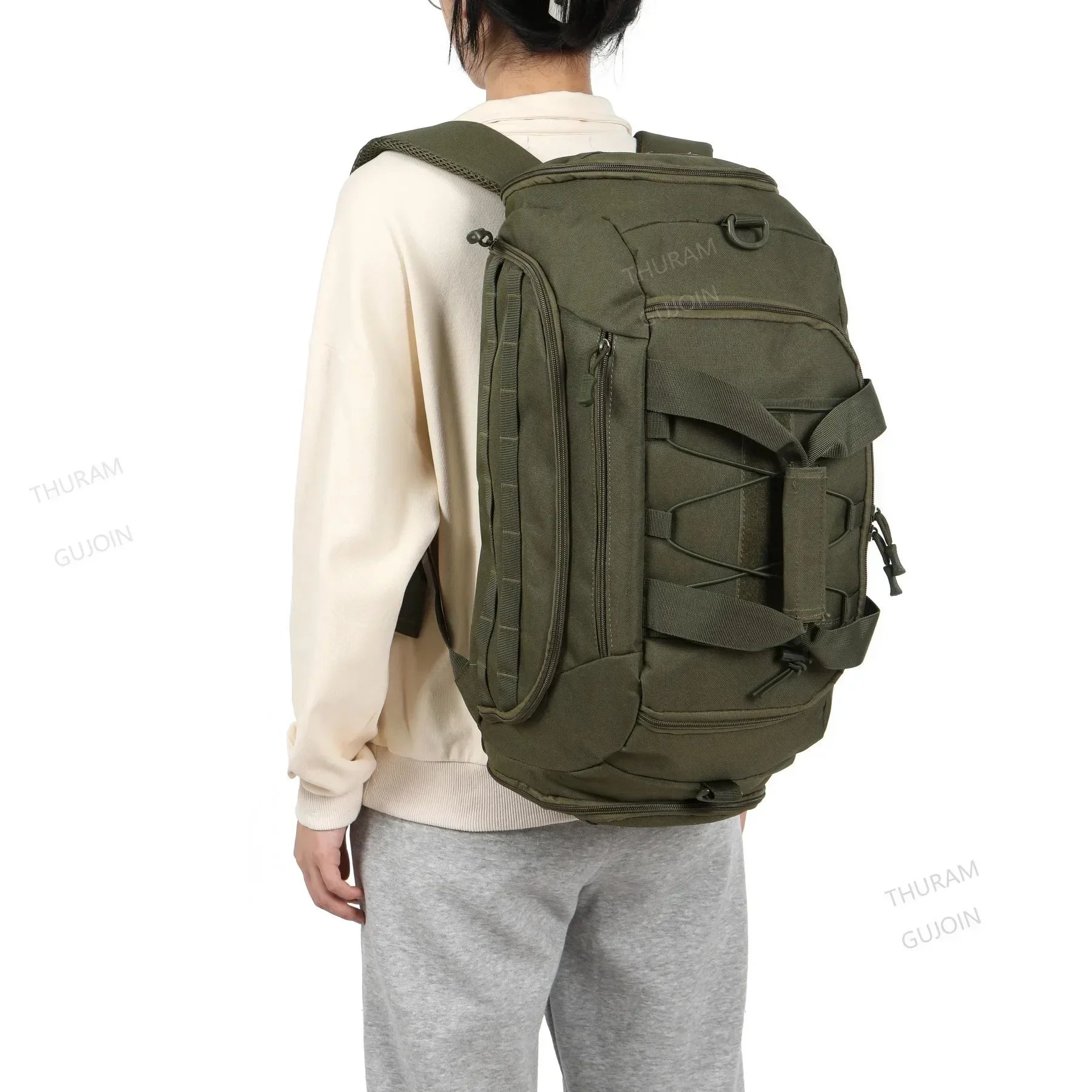 3-in-1 Bug-Out Duffel 35L – Convertible Backpack & Sling Bag