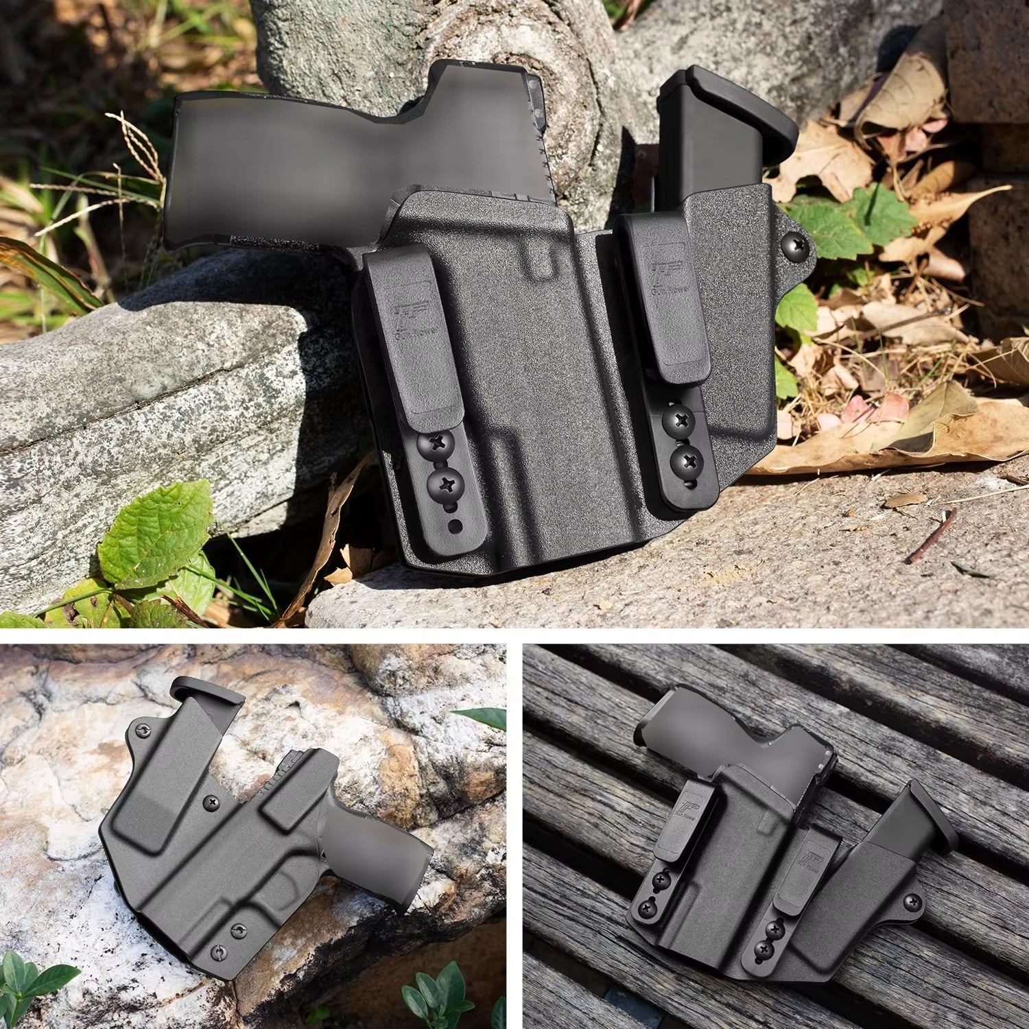 Gunflower Sidecar Kydex IWB Holster – Glock G19/G17 (Right Hand)