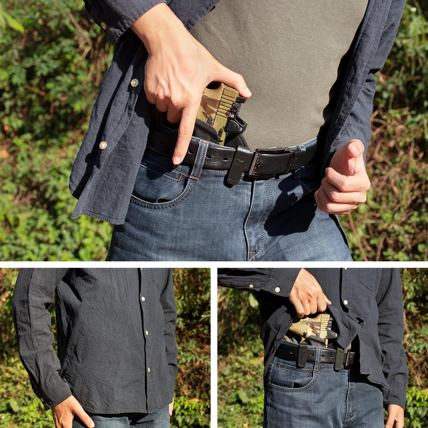 Gunflower Hybrid IWB Holster – Universal Fit w/ Red Dot Compatibility