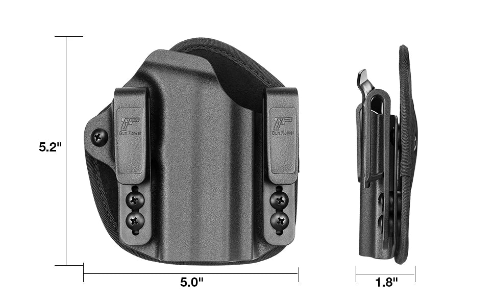 Gunflower Hybrid IWB Holster – Universal Fit w/ Red Dot Compatibility
