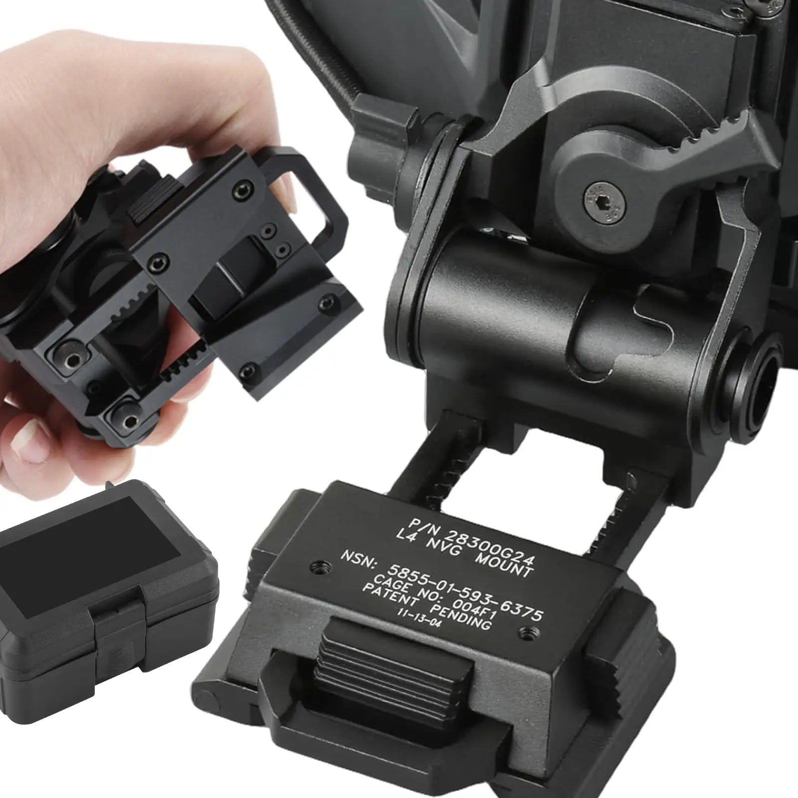 L4G24 NVG Helmet Mount — Fits PVS15/18, GPNVG18
