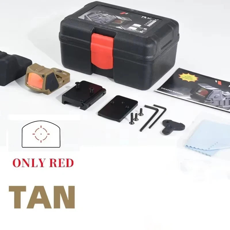 Tactical RM Red Dot Sight — 20mm Rail (Glock/AR15/M4)