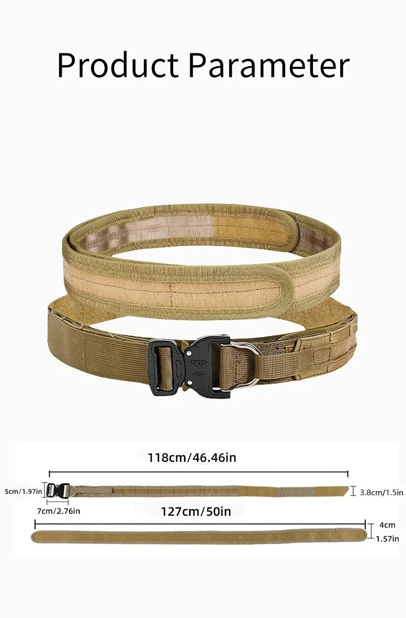 Quick-Release Tactical Belt