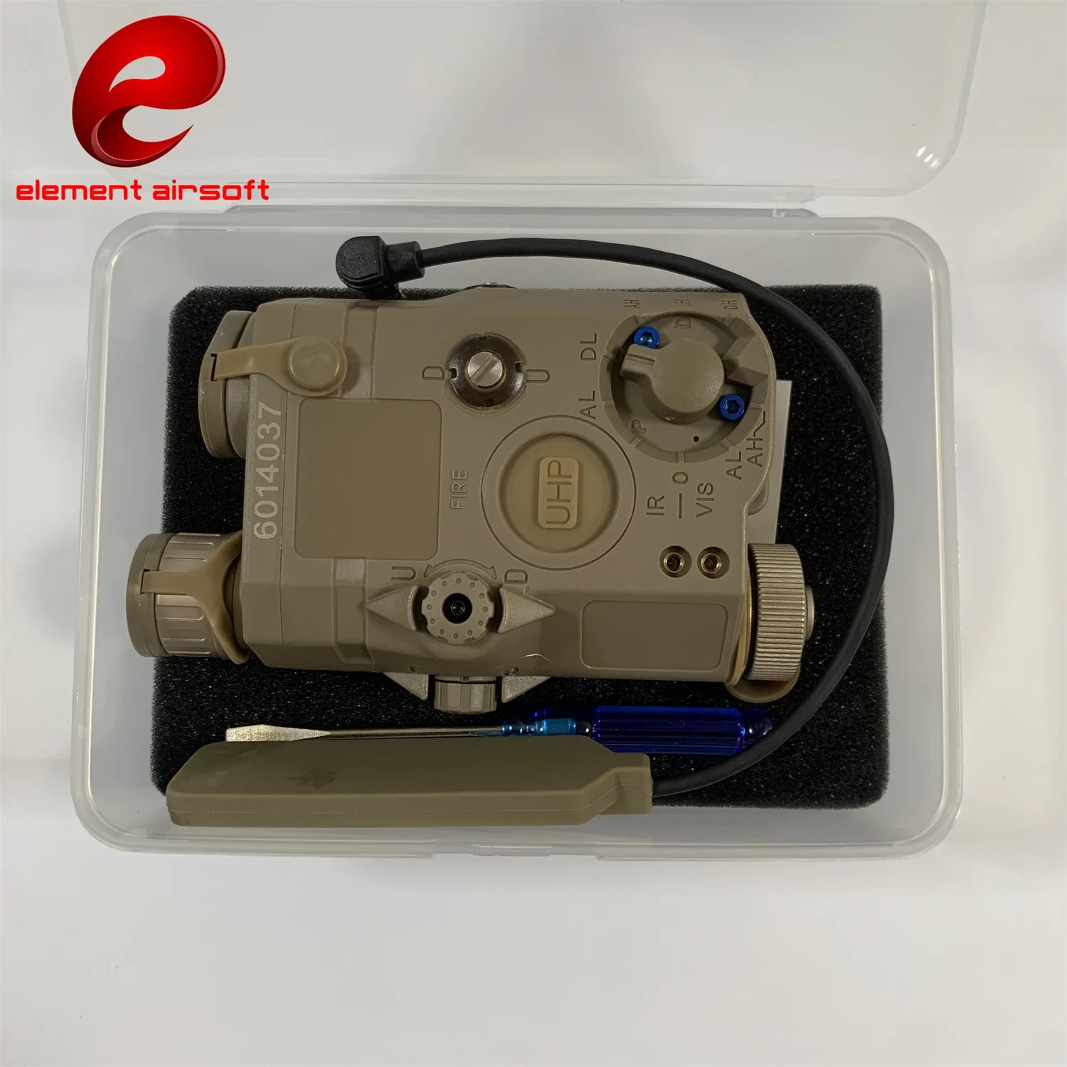 PEQ-15 LA5C Tactical Laser & LED Strobe — Red/Green/IR
