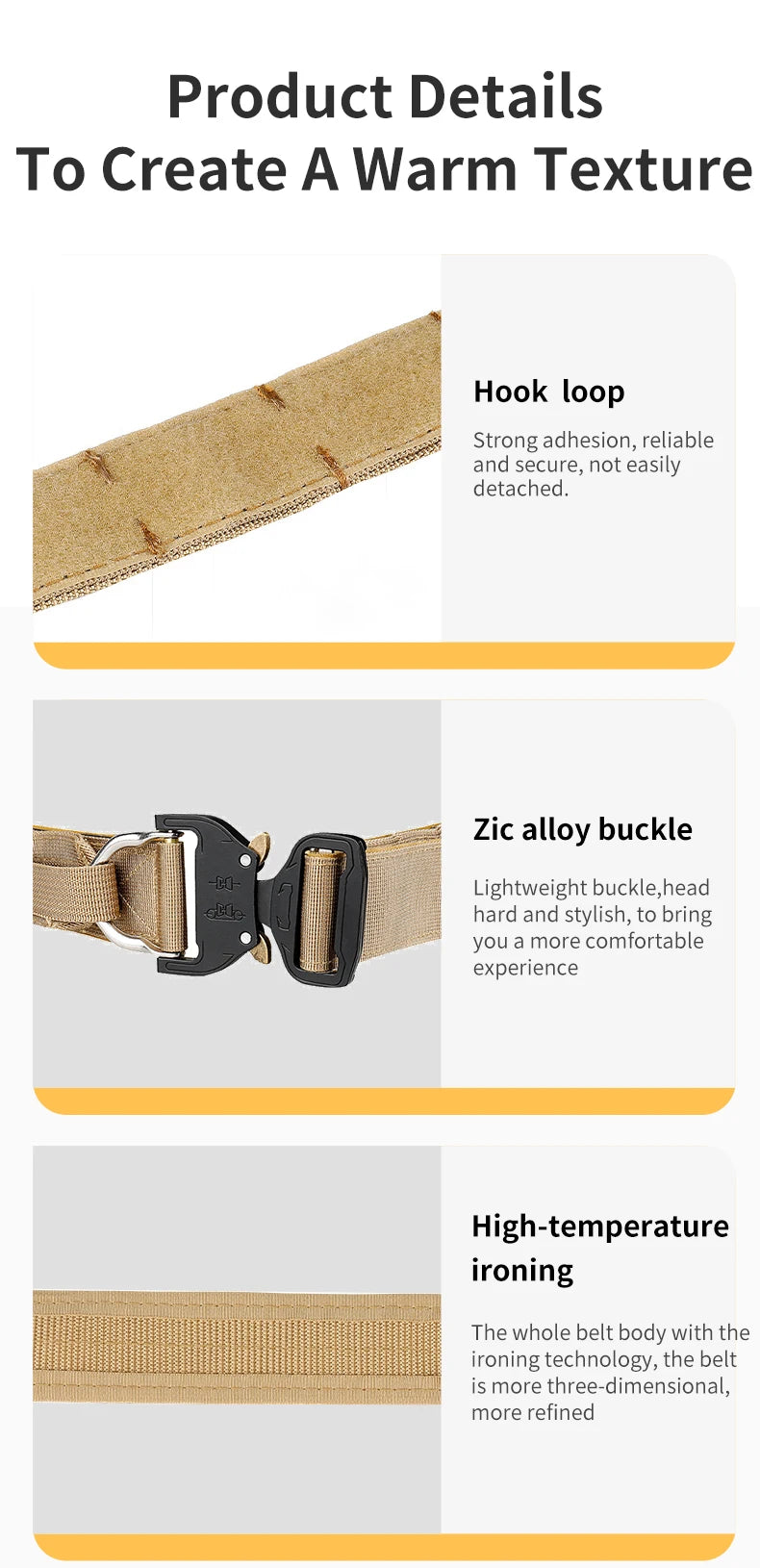 Quick-Release Tactical Belt