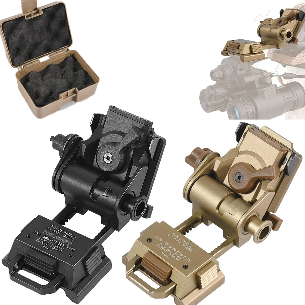 L4G24 NVG Helmet Mount — Fits PVS15/18, GPNVG18