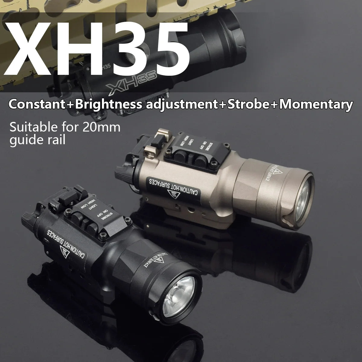 Surefire X300 Series Tactical Flashlight — Pistol/Rifle Strobe Light