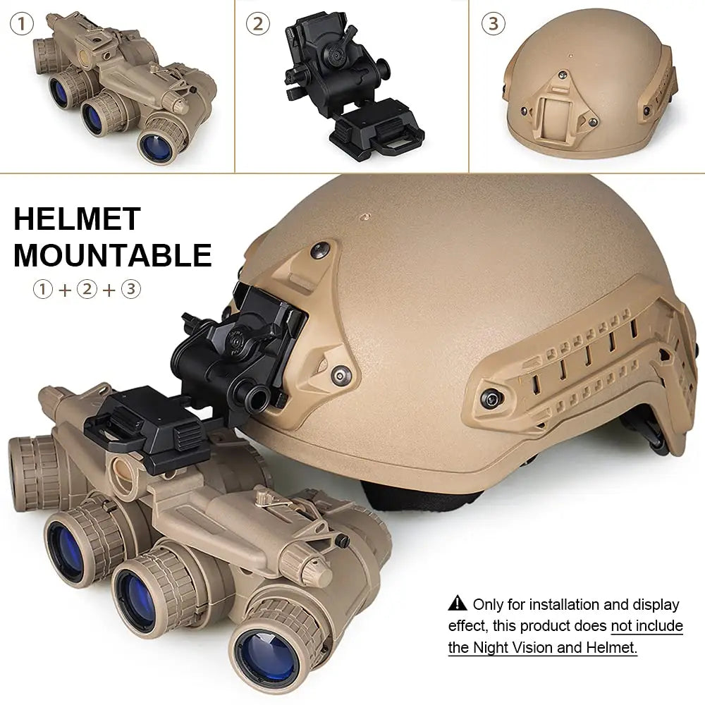 L4G24 NVG Helmet Mount — Fits PVS15/18, GPNVG18