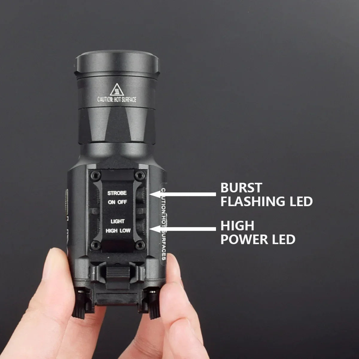 Surefire X300 Series Tactical Flashlight — Pistol/Rifle Strobe Light
