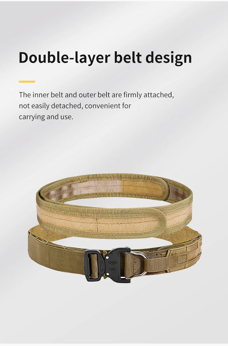 Quick-Release Tactical Belt