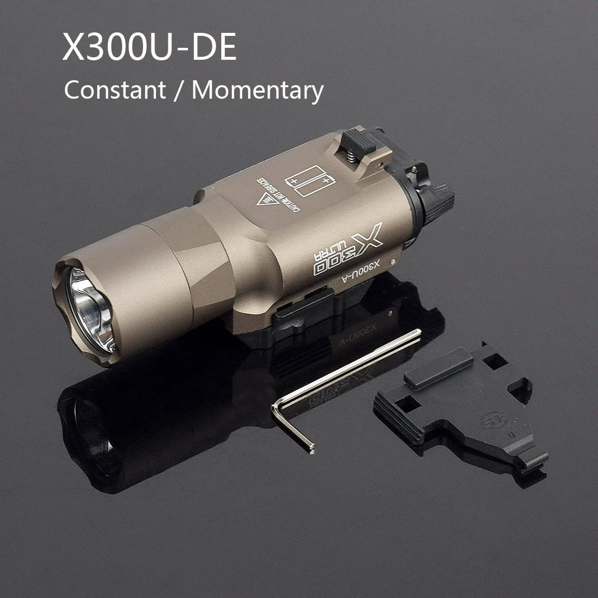 Surefire X300 Series Tactical Flashlight — Pistol/Rifle Strobe Light