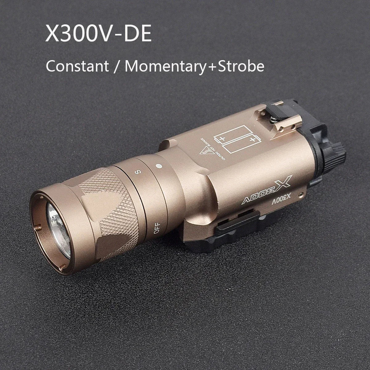 Surefire X300 Series Tactical Flashlight — Pistol/Rifle Strobe Light