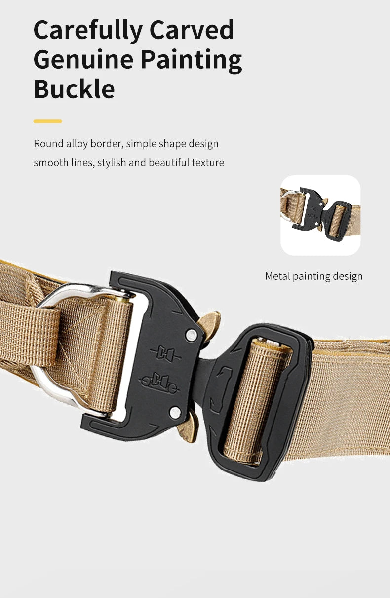 Quick-Release Tactical Belt