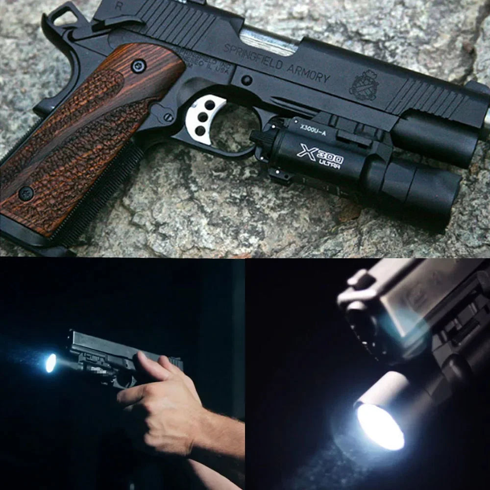 Surefire X300 Series Tactical Flashlight — Pistol/Rifle Strobe Light