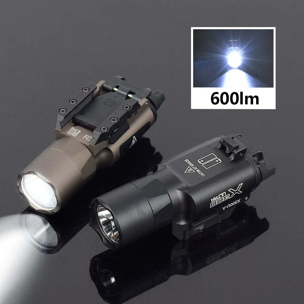 Surefire X300 Series Tactical Flashlight — Pistol/Rifle Strobe Light