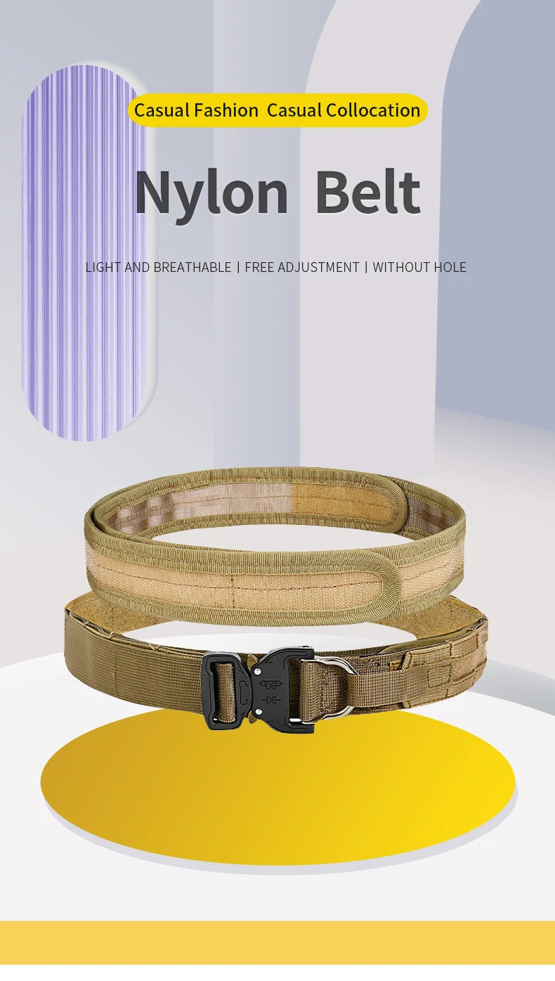 Quick-Release Tactical Belt
