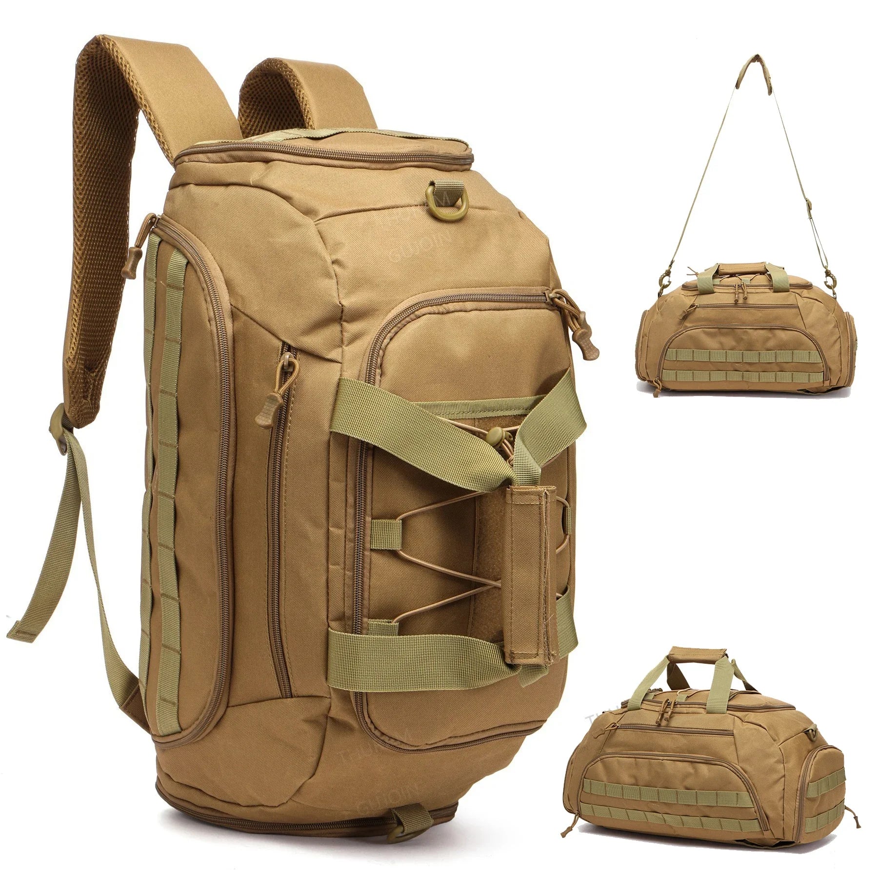 3-in-1 Bug-Out Duffel 35L – Convertible Backpack & Sling Bag