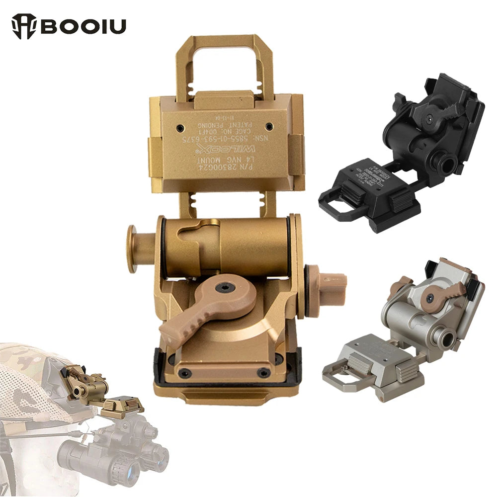 L4G24 NVG Helmet Mount — Fits PVS15/18, GPNVG18
