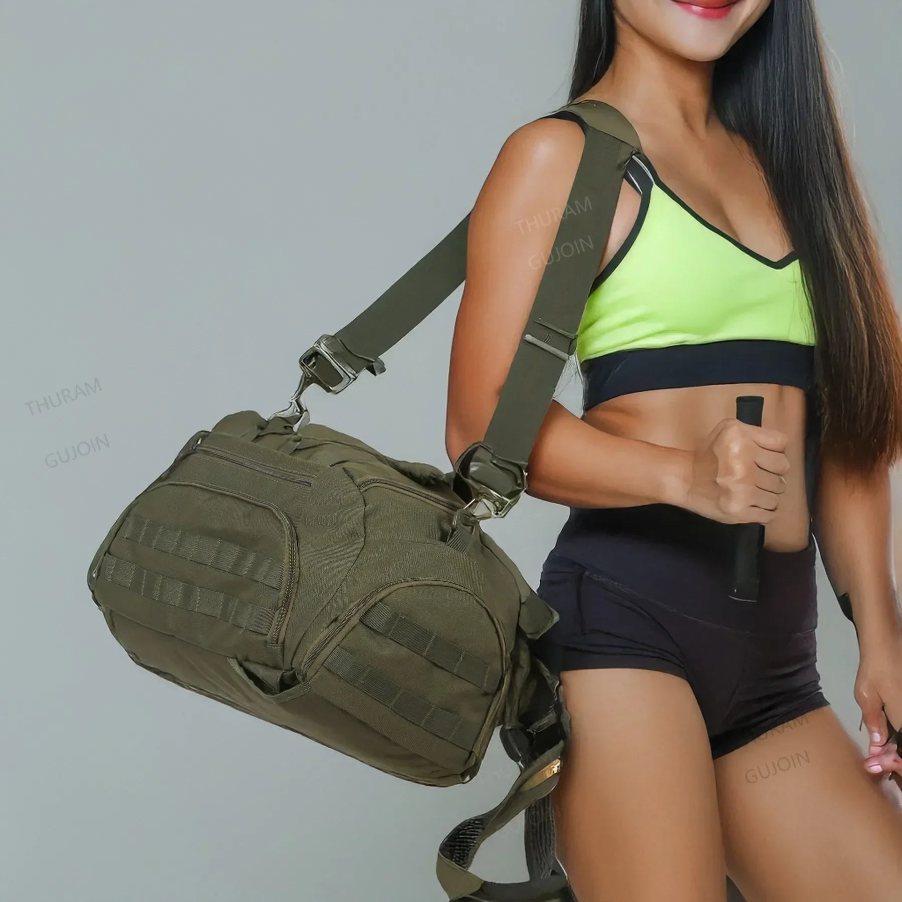 3-in-1 Bug-Out Duffel 35L – Convertible Backpack & Sling Bag