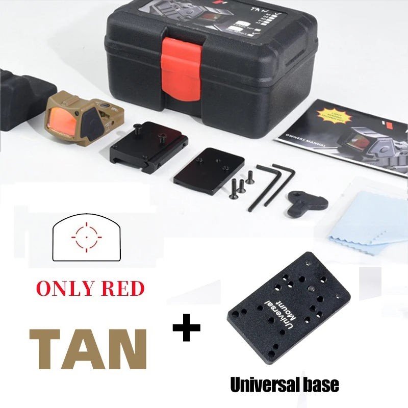 Tactical RM Red Dot Sight — 20mm Rail (Glock/AR15/M4)