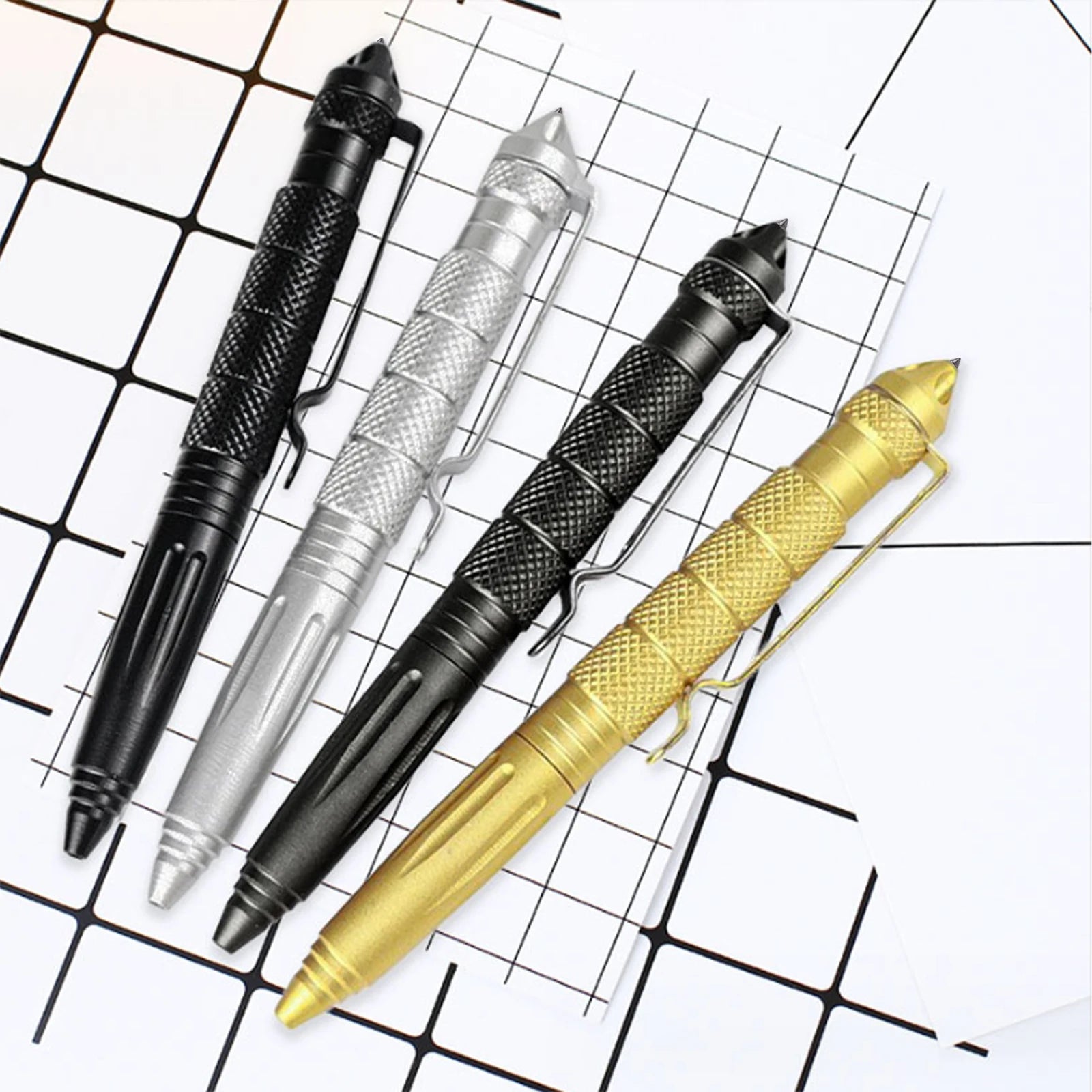 Tactical Pen — Self-Defense, Glass Breaker, Survival Tool (FIND REFILLS HERE!)