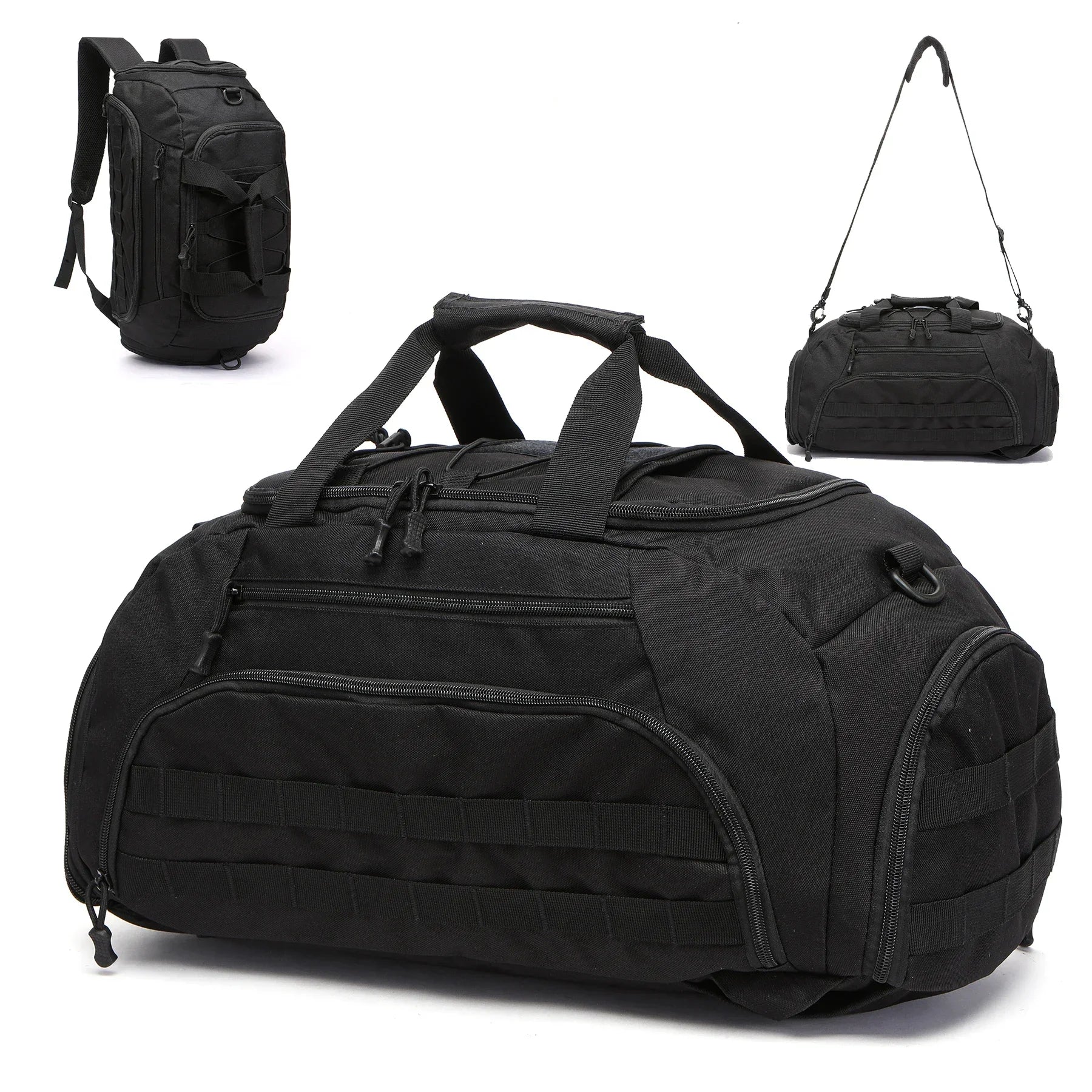 3-in-1 Bug-Out Duffel 35L – Convertible Backpack & Sling Bag