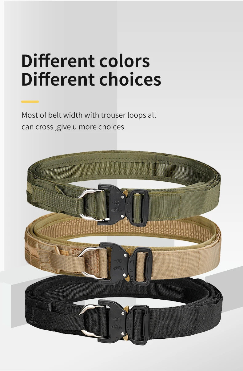 Quick-Release Tactical Belt
