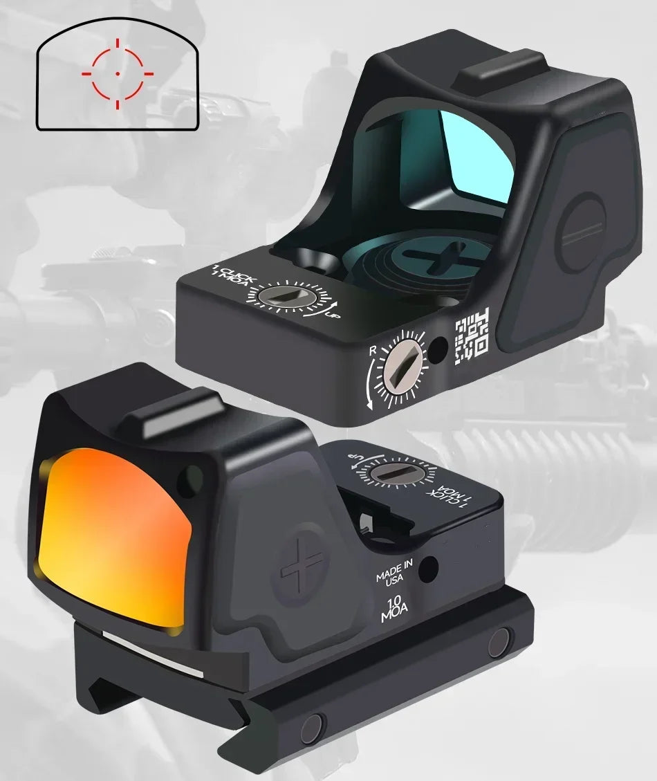 Tactical RM Red Dot Sight — 20mm Rail (Glock/AR15/M4)