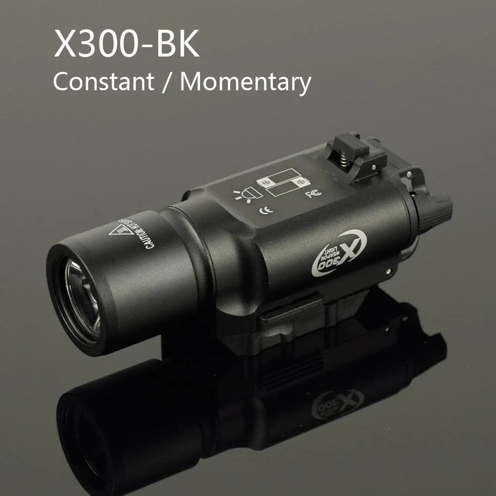 Surefire X300 Series Tactical Flashlight — Pistol/Rifle Strobe Light