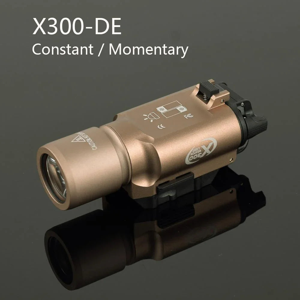 Surefire X300 Series Tactical Flashlight — Pistol/Rifle Strobe Light