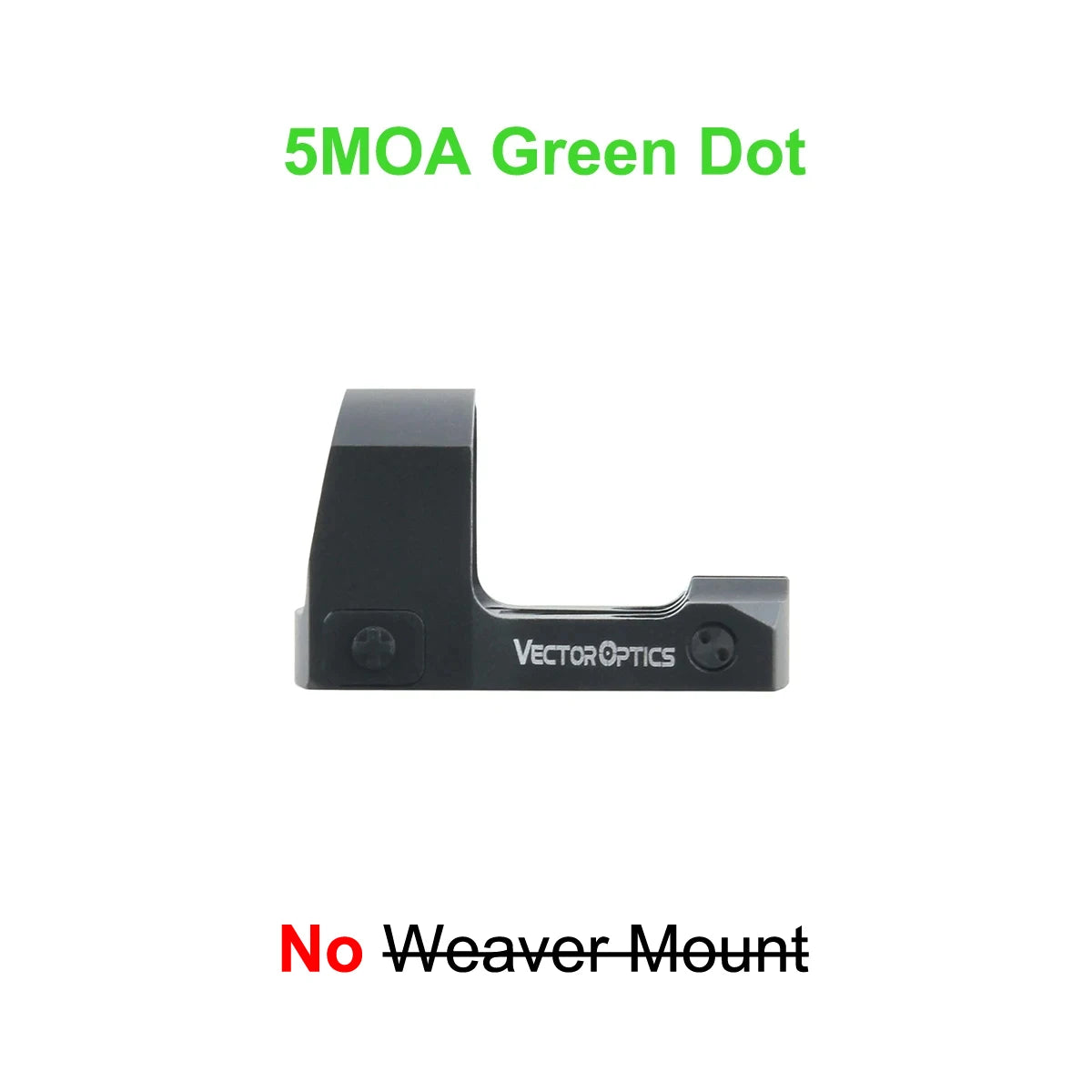 Vector Frenzy-S Red Dot — 3MOA Full Metal Pistol/Rifle Sight