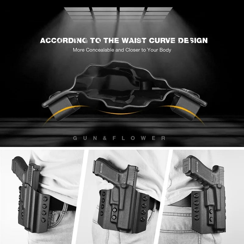 Gunflower OWB Kydex Holster – Right-Handed Fit (Select Model)
