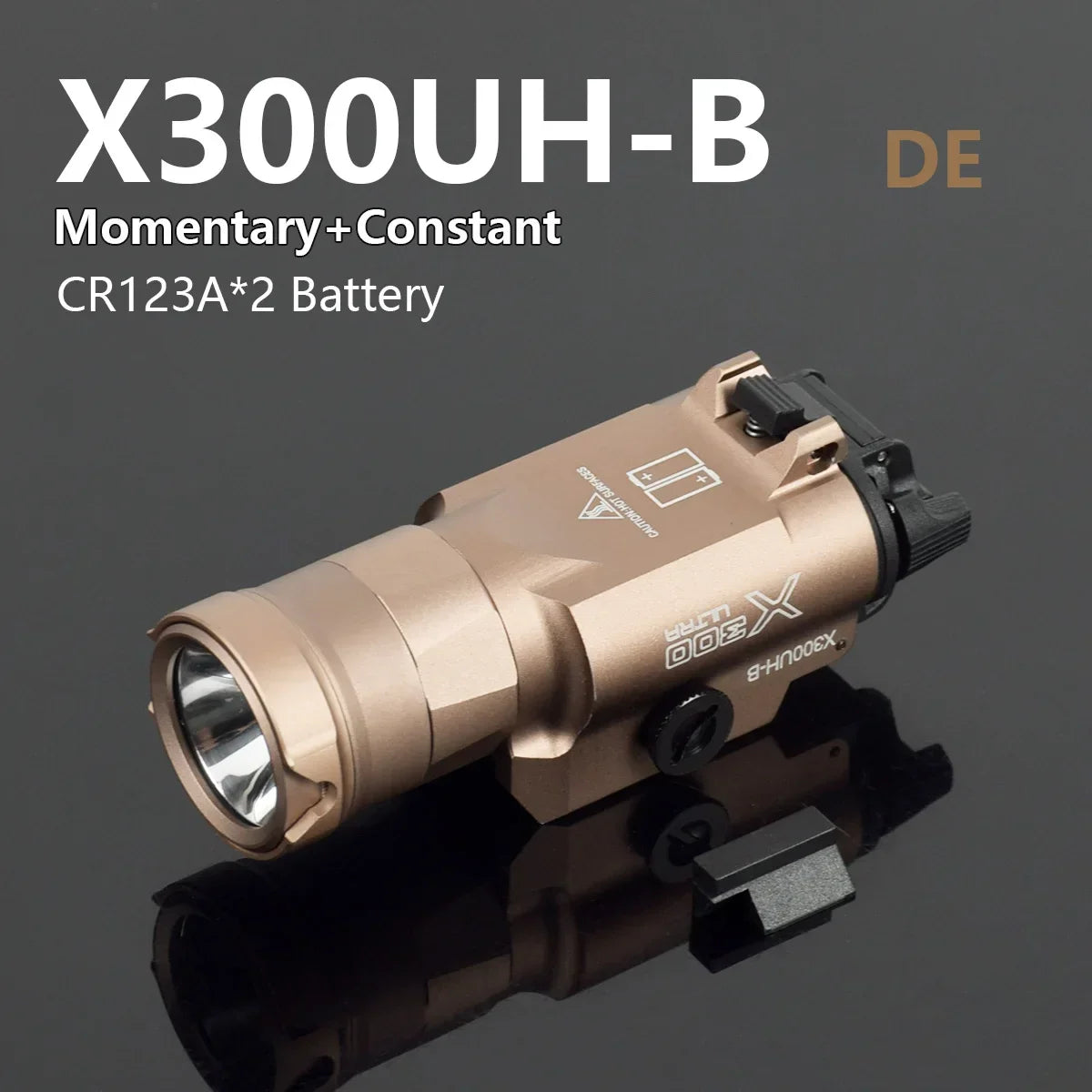 Surefire X300 Series Tactical Flashlight — Pistol/Rifle Strobe Light