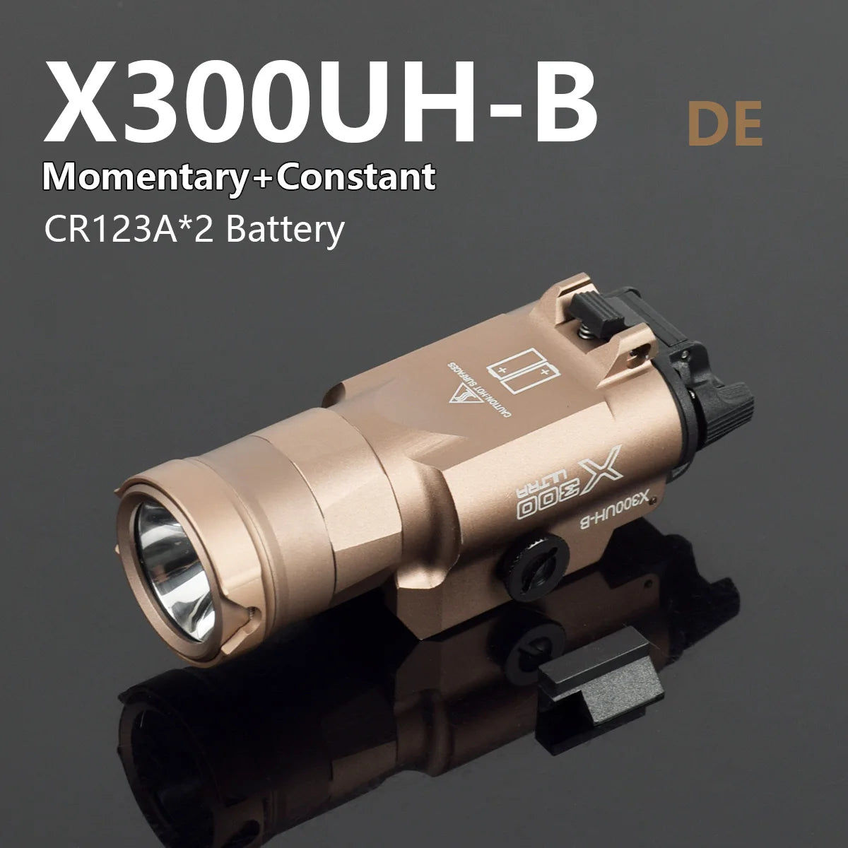 Surefire X300 Series Tactical Flashlight — Pistol/Rifle Strobe Light
