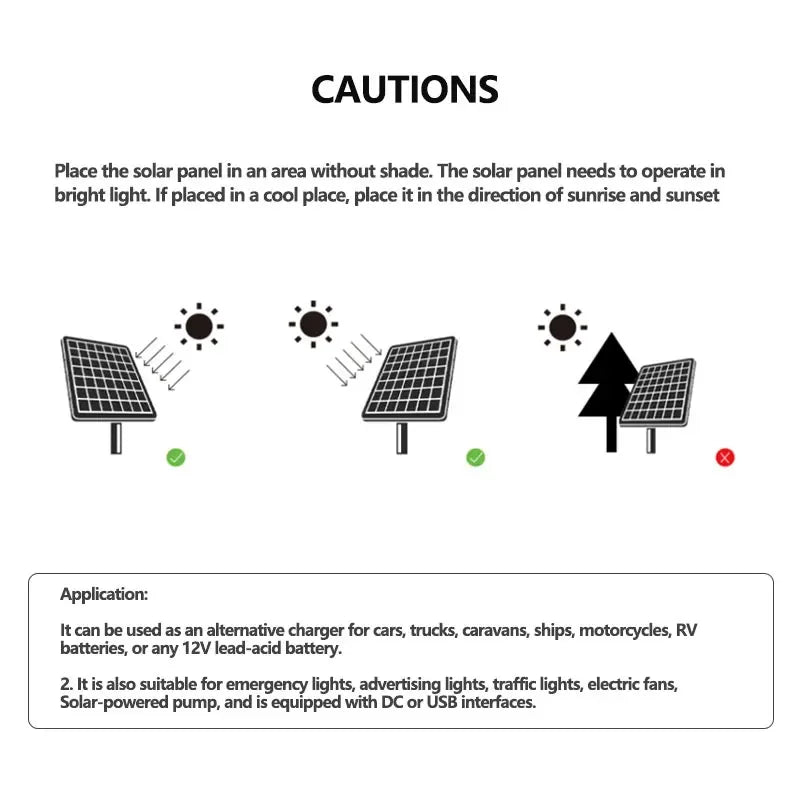 1000W Portable Folding Solar Panel — USB/DC Charger for Outdoor/Home Power