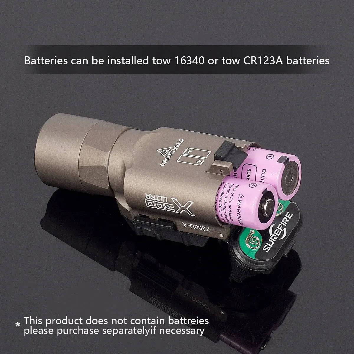 Surefire X300 Series Tactical Flashlight — Pistol/Rifle Strobe Light