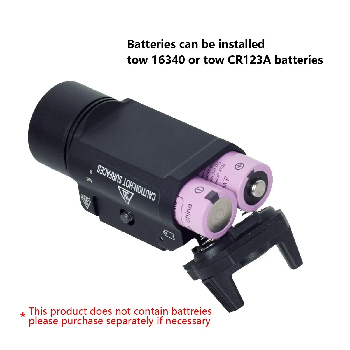 TLR8/TLR7/TLR4/TLR1 Tactical LED Flashlight — 1000 Lumen Strobe (20mm Rail)